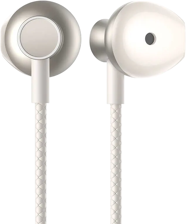 سماعة أذن لاسلكية نك باند جوي رووم ، بلوتوث 5.4 ، مقاومة للماء ، أبيض كريمي ، JR-D8