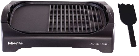 Master Mienta Electric Grill, 2200W, Temperature Control, Black, HG34109A