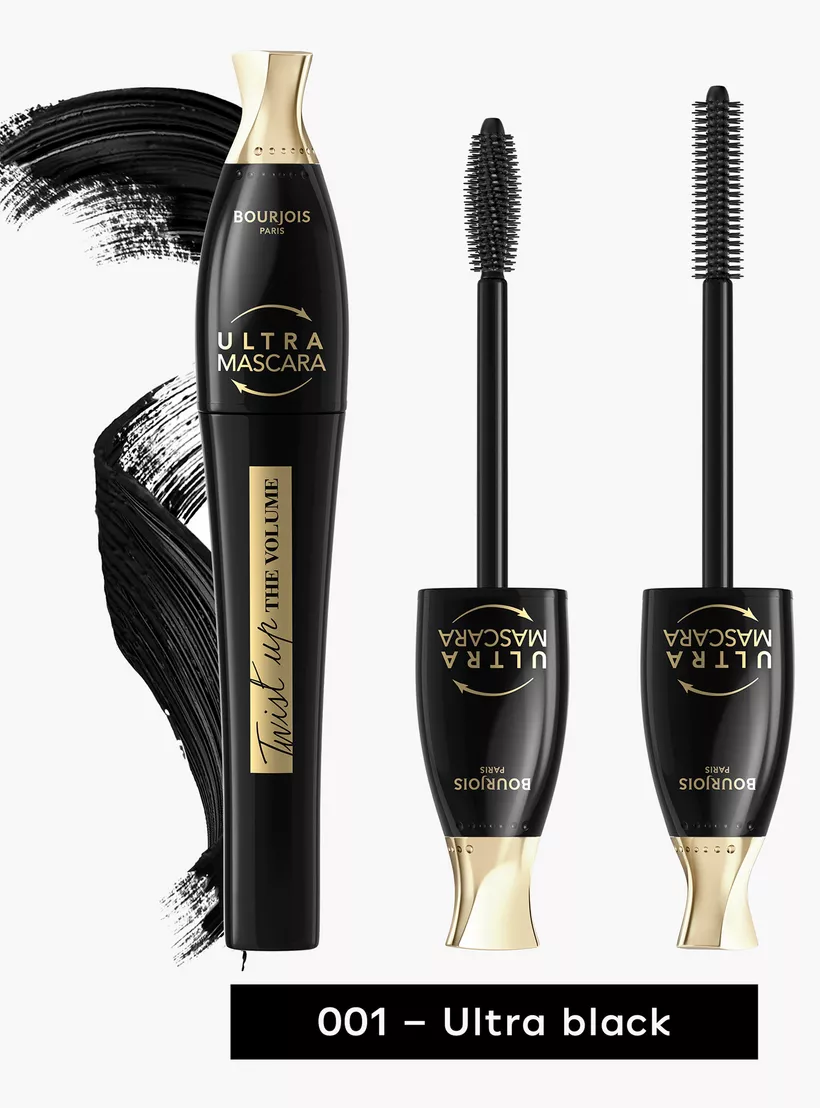 Bourjois Twist Up Mascara The Volume Ultra Black & Kohl Kajal Kit, 001