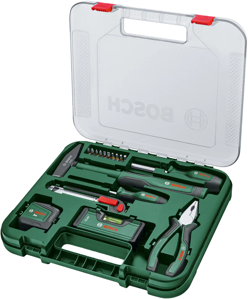 مجموعة ادوات يدوية 17 قطعة بوش ، BY5