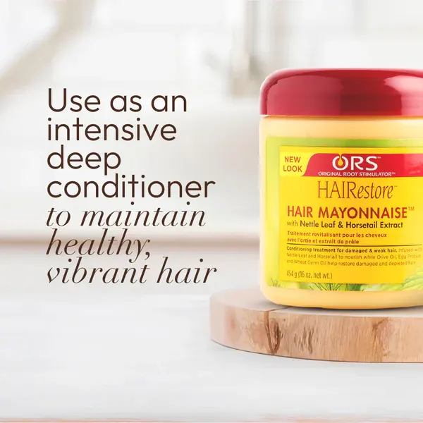 Ors Hairestore Hair Mayonnaise With Nettle Leaf And Horsetail Extract, 454GM