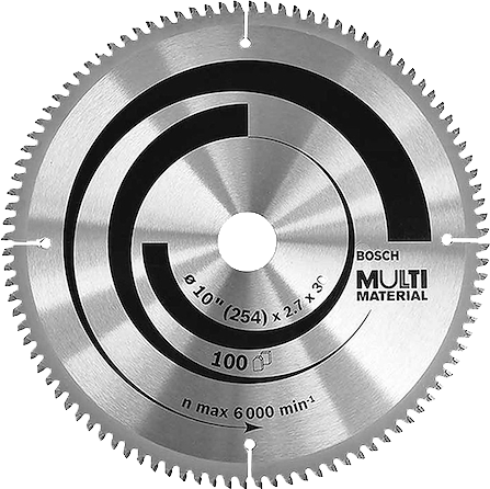 Bosch for Metal Circular Saw Blade 10", 100 Teeth, 642.202