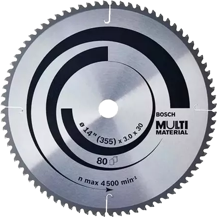 Bosch for Metal Circular Saw Blade, 14", 80 Teeth, 642.212