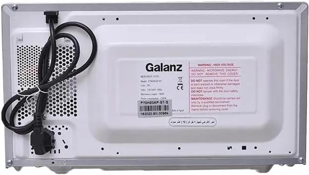 Galanz Microwave, 20 Litre, 700 Watt, Digital Screen, Silver, P70H20AP.ST