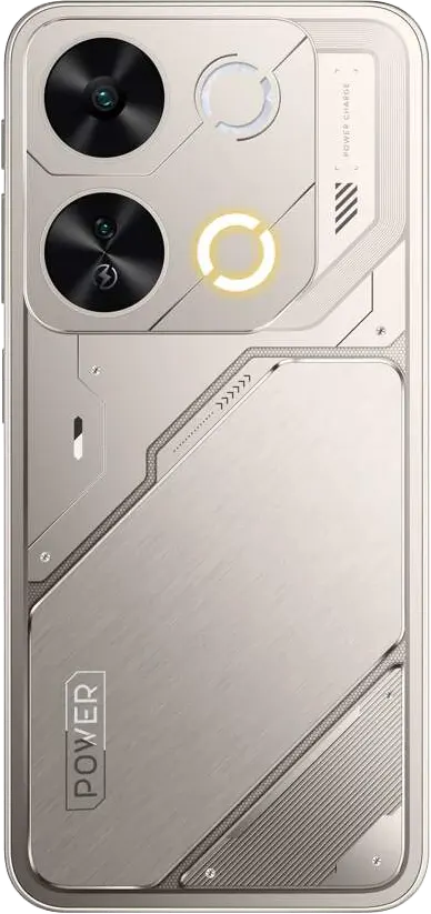 Itel P65 Dual SIM Mobile, 128GB Memory, 8GB RAM, 4G LTE, Cyber Titanium