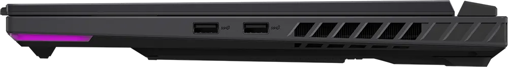لاب توب اسوس روج سترايكس جي 16 G614JV-N3487W انتل كور I7-13650HX، رامات 16 جيجابايت، هارد ديسك 1 تيرابايت SSD، كارت شاشة نفيديا جي فورس RTX™ 4060 سعة 8 جيجابايت، شاشة 16 بوصة دقة FHD، ويندوز 11 هوم، اسود