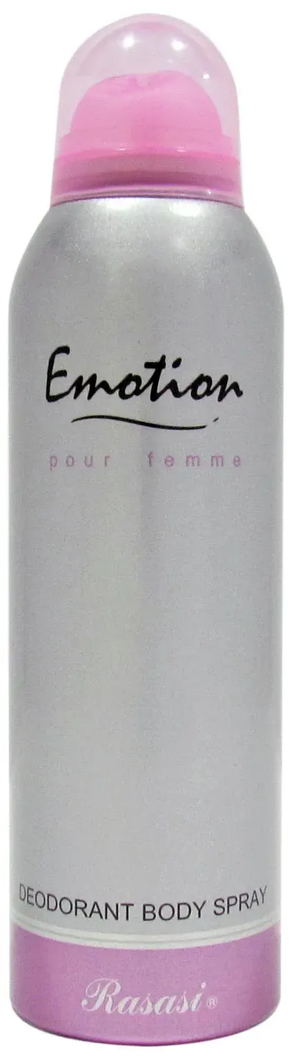 Rasasi Emotion Deodorant Body Spray Pour Femme, 200ML