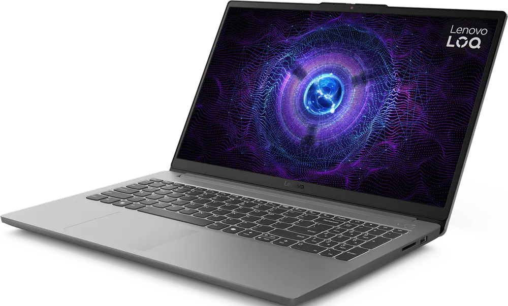 Lenovo Laptop LOQ 15IAX9E, Intel® Core™ I5-12450HX, 16GB RAM, 512GB SSD Hard Disk, NVIDIA GeForce RTX3050 6GB GDDR6 Graphics Card, 15.6 Inch FHD IPS Display, Luna Grey + Mouse For Free