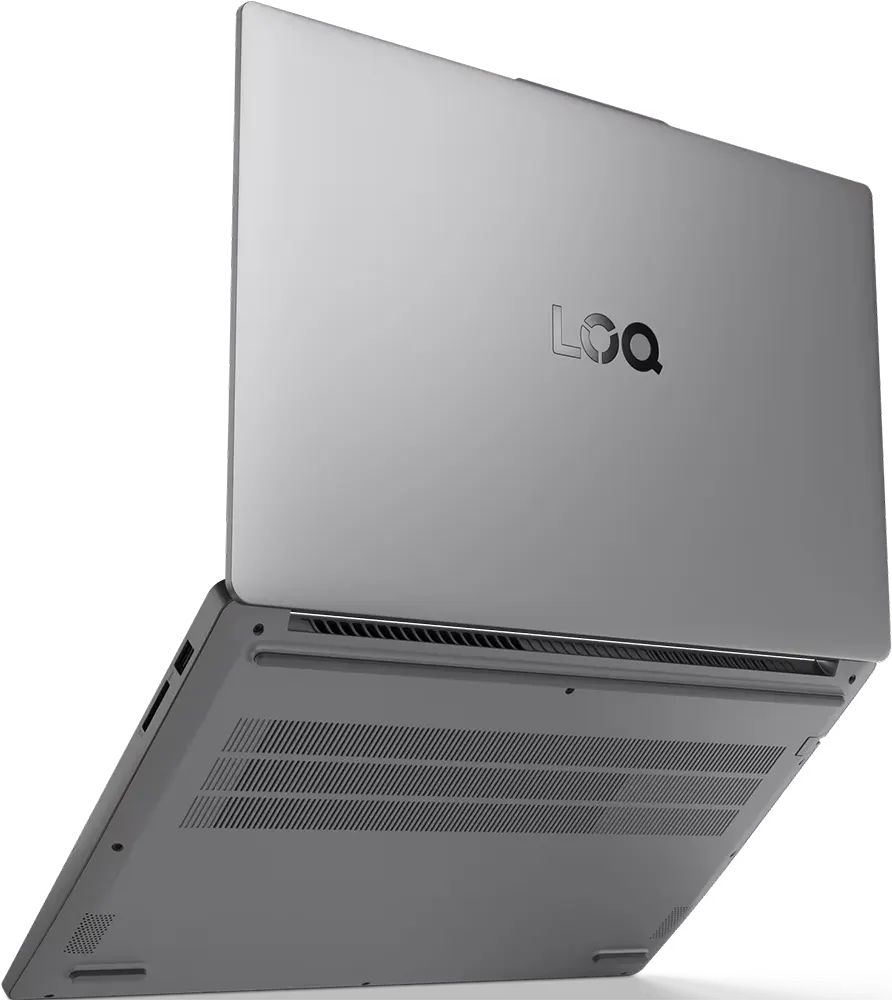 Lenovo Laptop LOQ 15IAX9E, Intel® Core™ I5-12450HX, 16GB RAM, 512GB SSD Hard Disk, NVIDIA GeForce RTX3050 6GB GDDR6 Graphics Card, 15.6 Inch FHD IPS Display, Luna Grey + Mouse For Free