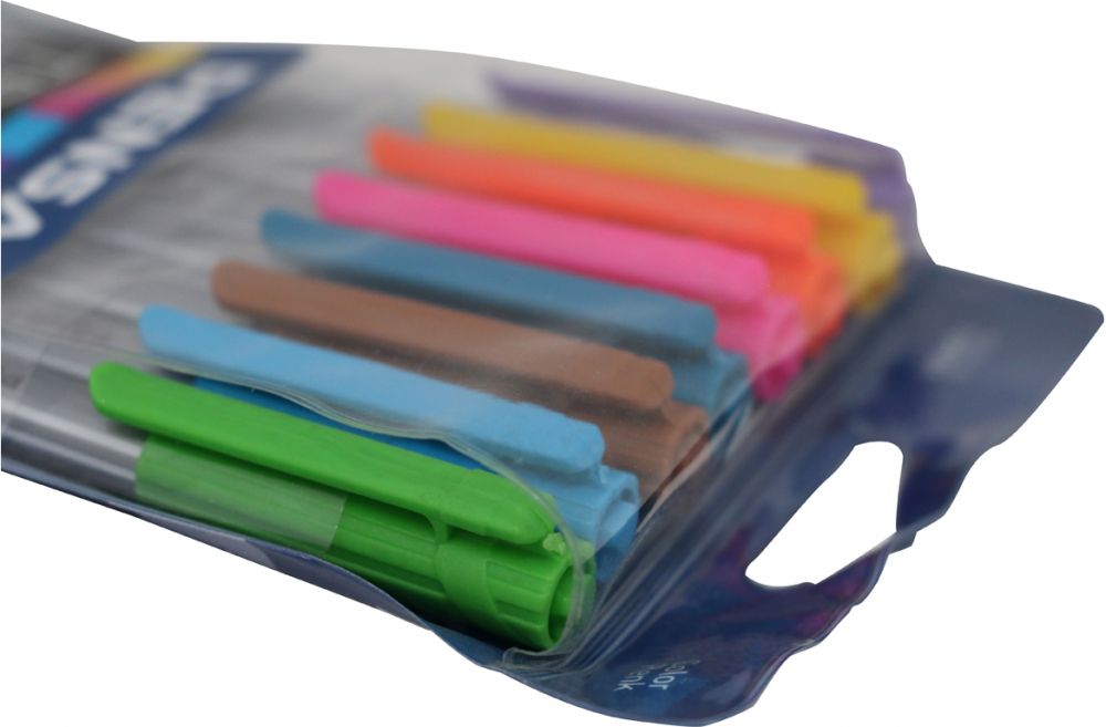 Pensan Ballpoint Pens, 8 Pens, 1 mm, Multi Colors, 1003-8