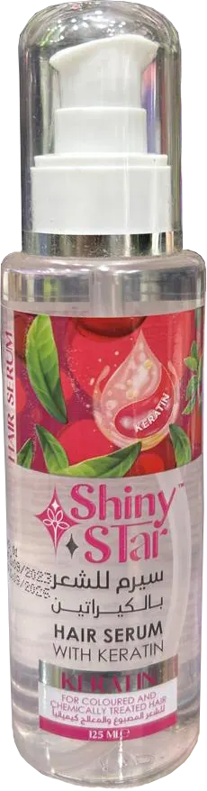 Shiny Star Hair Serum With Keratin, 125ML