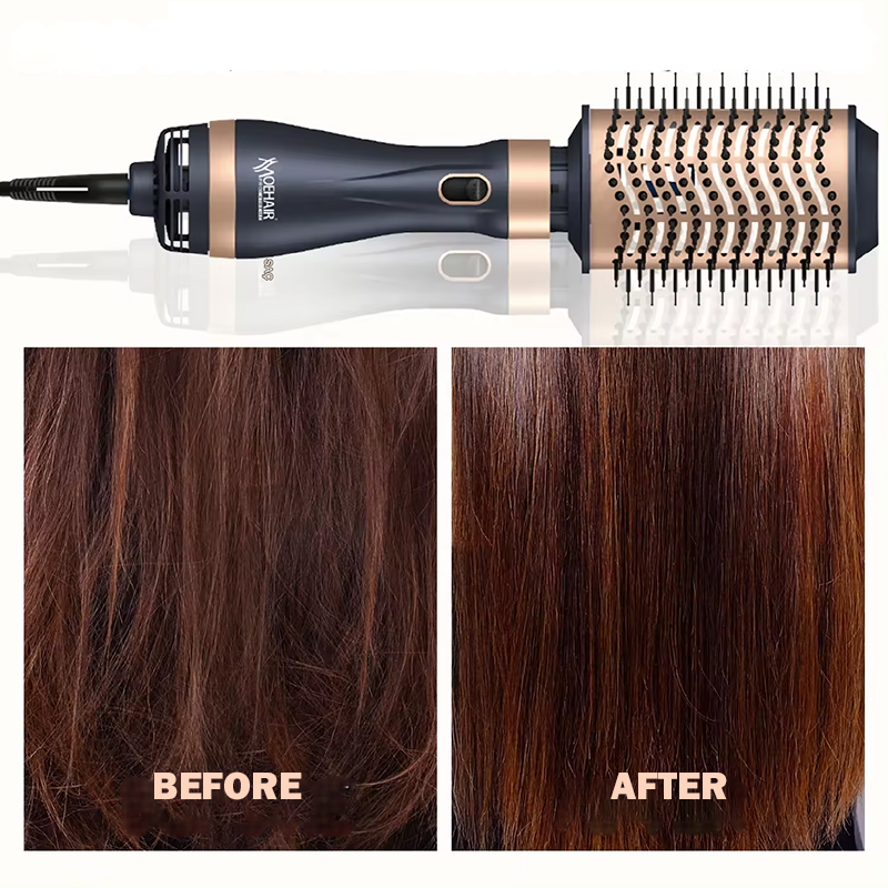 Moehair 4 in 1 Professional Hair Dryer Brush , 1000W , Ceramic Coating and Overheat Protection Technology , MO-7154