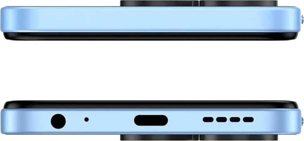 Itel A50 Dual SIM Mobile, 128GB Memory, 3GB RAM, 4G LTE, Cyan Blue