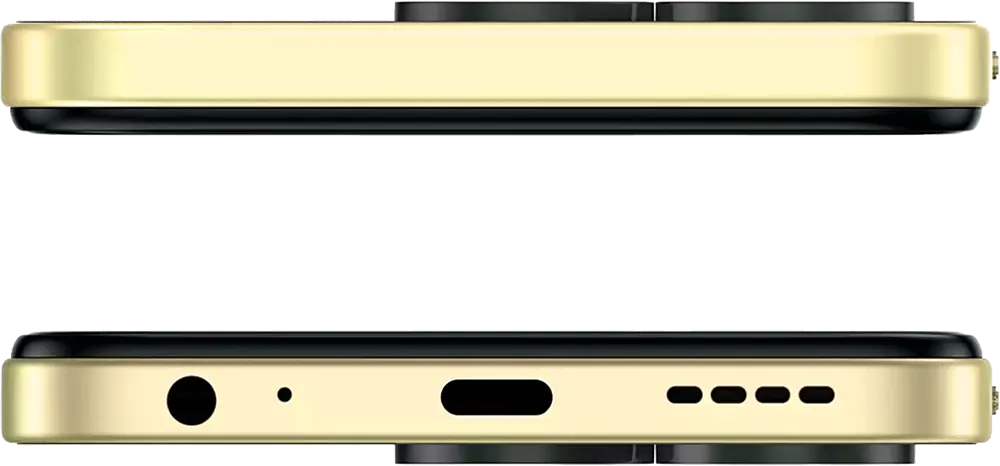 Itel A50 Dual SIM Mobile, 128GB Memory, 3GB RAM, 4G LTE, Shimmer Gold