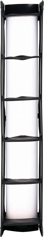 نانلايت Eggcrate لـ بافوتيوب  II 6C، باللون الأسود، EC-PTI6C