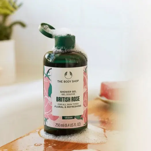 The Body Shop British Rose Shower Gel, 250ML