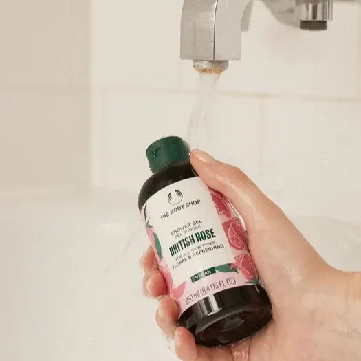 The Body Shop British Rose Shower Gel, 250ML