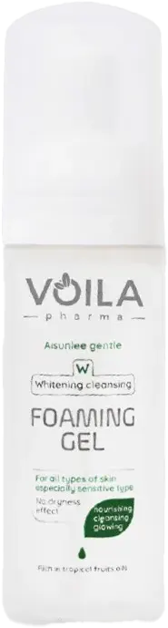 Voila Whitening Cleansing Foaming Gel, 150 ML
