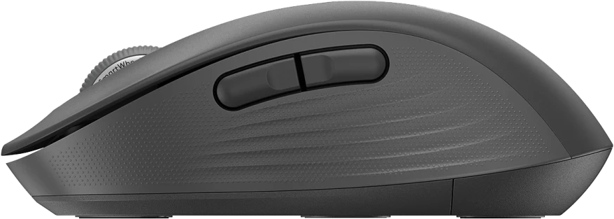 Logitech Signature Wireless Mouse, 4000 DPI, 5 Buttons, Bluetooth, Graphite, M650L-910-006236