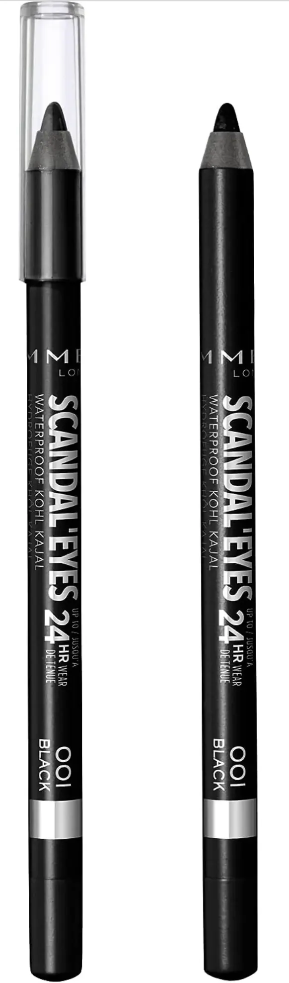 RIMMEL SCANDAL EYES 24H 001 black