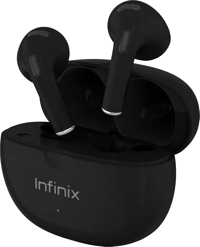 سماعات أذن لاسلكية انفينيكس XBuds 3 XE31، بلوتوث V5.3، مقاومة للماء، خاصية إلغاء الضوضاء، أسود