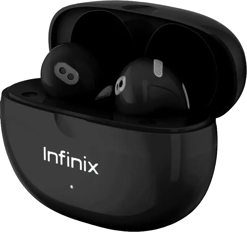 سماعات أذن لاسلكية انفينيكس XBuds 3 XE31، بلوتوث V5.3، مقاومة للماء، خاصية إلغاء الضوضاء، أسود