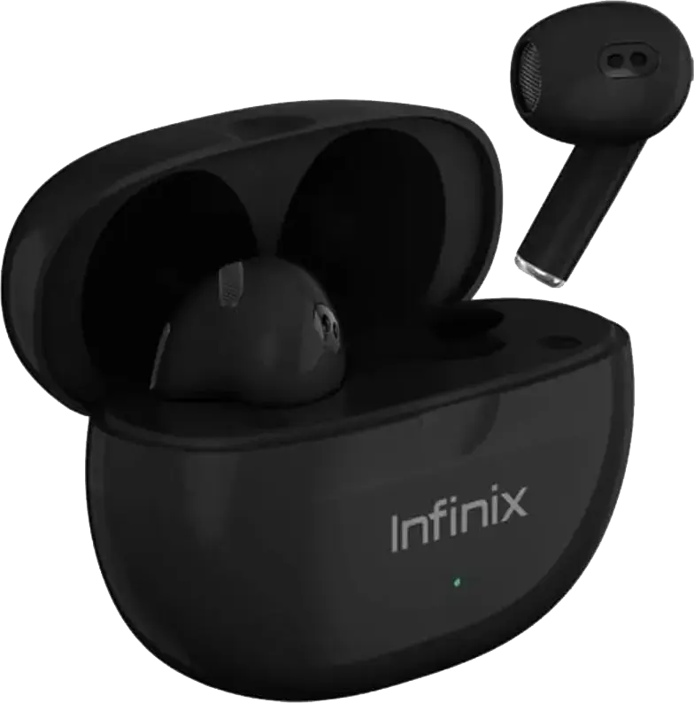 سماعات أذن لاسلكية انفينيكس XBuds 3 XE31، بلوتوث V5.3، مقاومة للماء، خاصية إلغاء الضوضاء، أسود