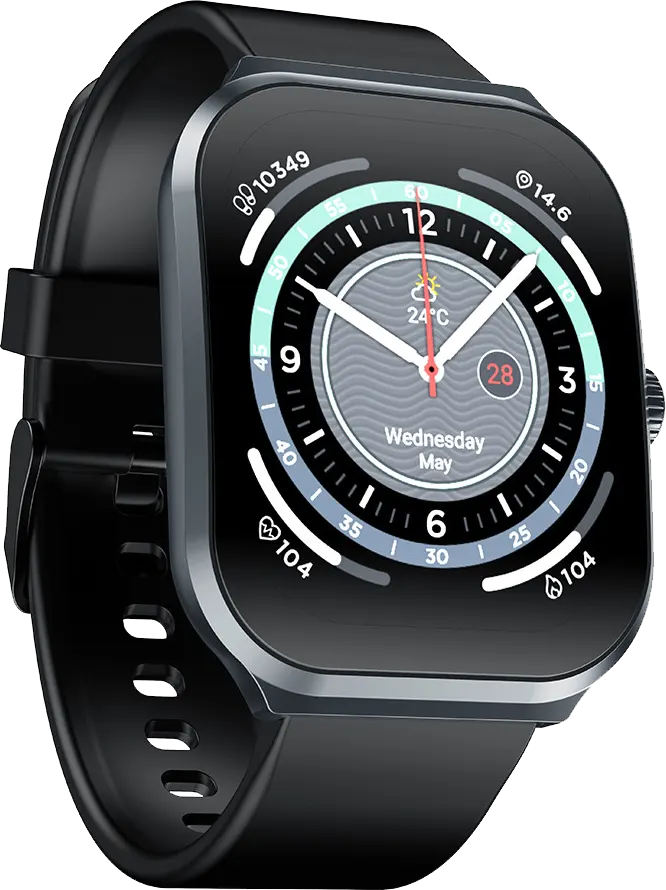 ساعة انفينيكس الذكية XWatch 3 Plus XW3P، شاشة تعمل باللمس 2.13 بوصة ، بلوتوث ، مقاومة للماء ، 300 مللي أمبير ، رمادي