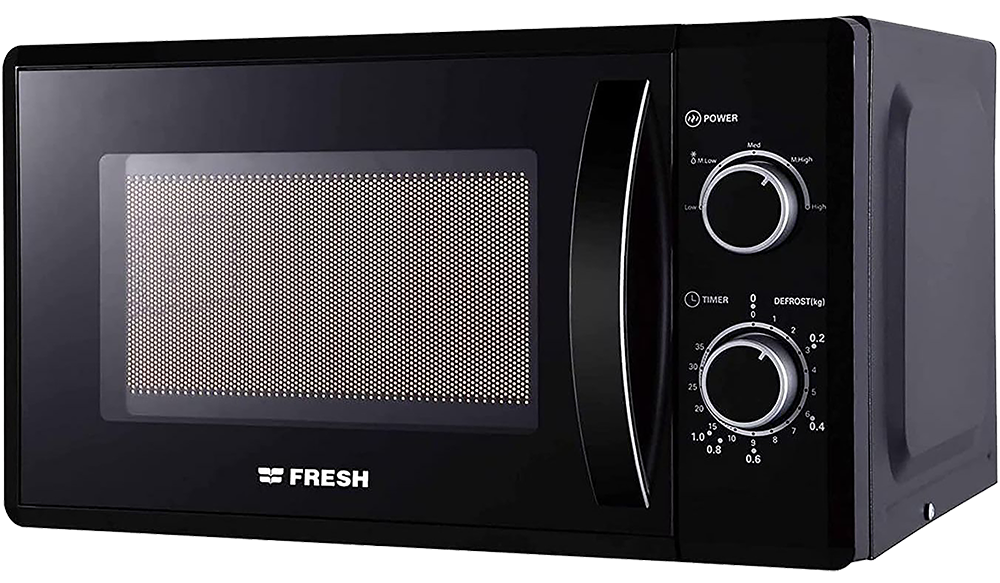 ميكروويف فريش سولو ، 20 لتر ، 700 وات ، 5 مستويات تسخين ، تايمر ، أسود ، FMW-20MC-B