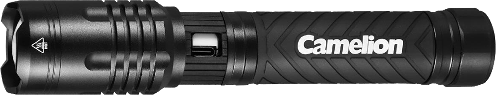 كشاف يد كامليون ، قابل لإعادة الشحن ، 2000 لومن ، 80 متر ، أسود ، RT-301