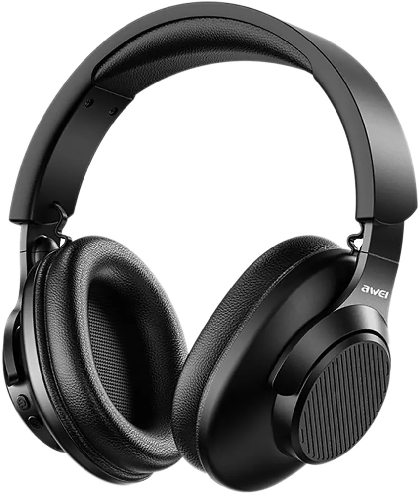 Awei Rechargeable Wireless Headphone, Bluetooth 5.3, ANC, Black, A997 Pro
