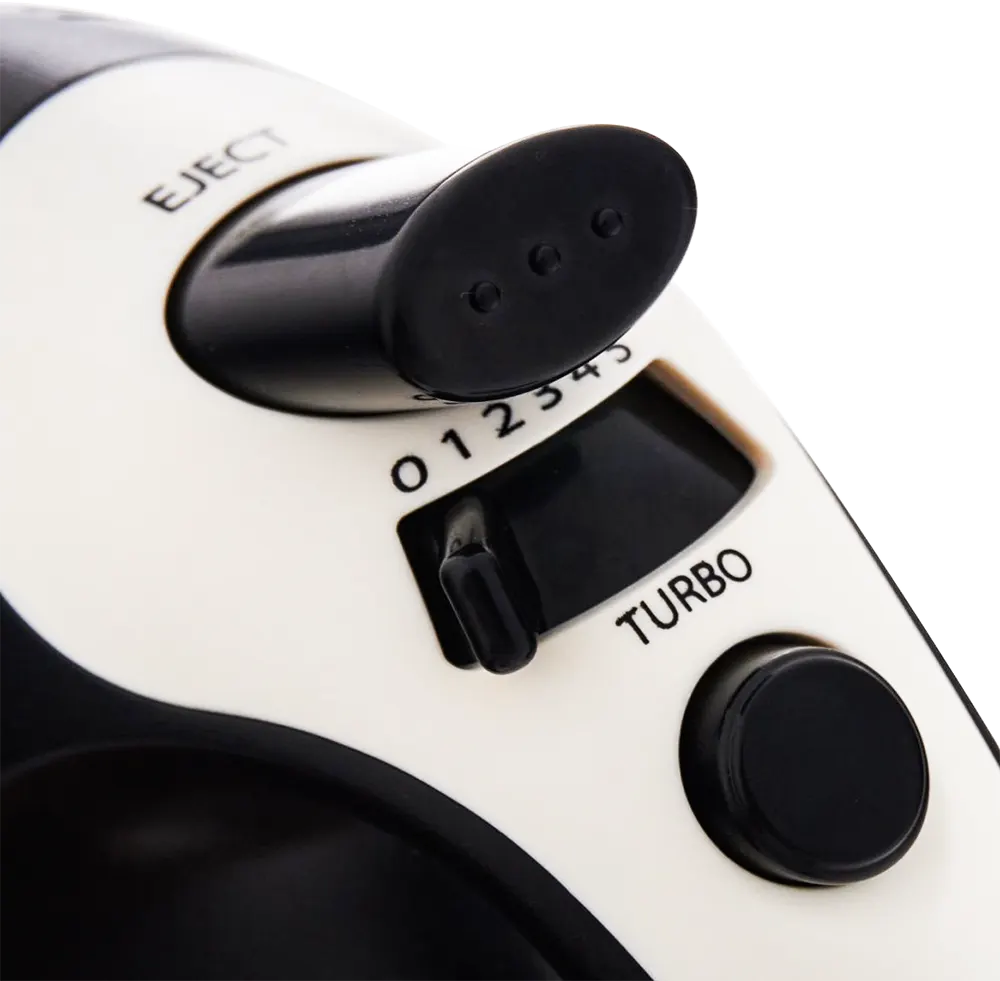 مضرب بيض تاتش الزنوكي 150وات، ملحق عجن، أسود * أبيض، موديل 40521W