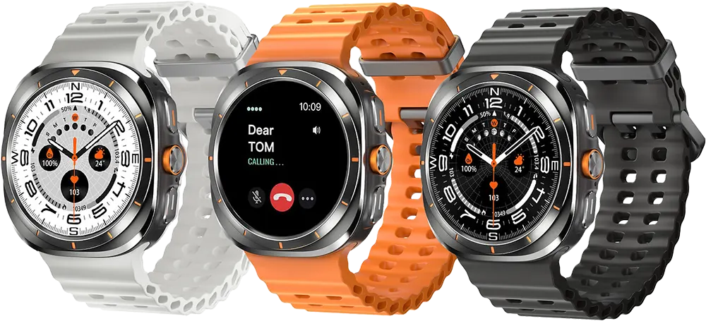 ساعة هاينو تيكو -1 الذكية ألترا 3 ، شاشة أموليد أتش دي ، بلوتوث، مقاومة للماء ، مع 3 أستراب ،متعددة الألوان