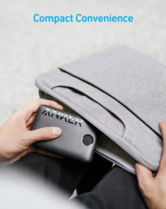 Anker Power Bank Powercore , 20000 mAh , 22.5W, Fast Charger Portable , USB-C Cable , Black , A1647H11
