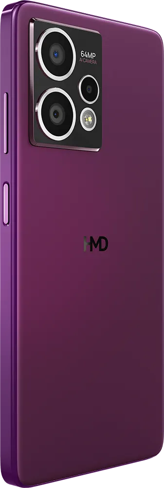 HMD Crest Max Dual SIM Mobile, 256GB Internal Memory, 8GB RAM, 5G, Deep Purple