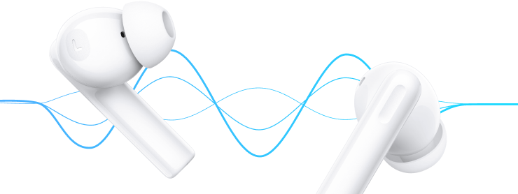 Oppo Enco Buds 2 Wireless Earphone, Bluetooth 5.2, Waterproof, Moonlight