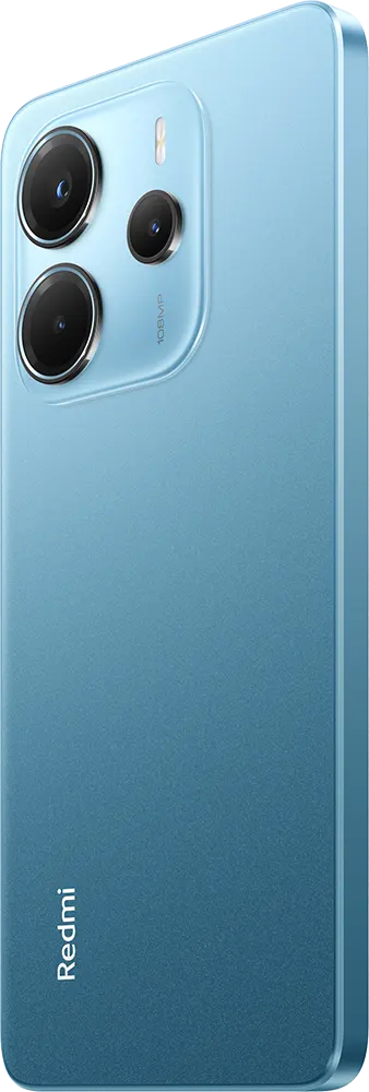 Redmi Note 14 Dual SIM Mobile, 256 GB Memory, 8 GB RAM, 4G LTE, Ocean Blue