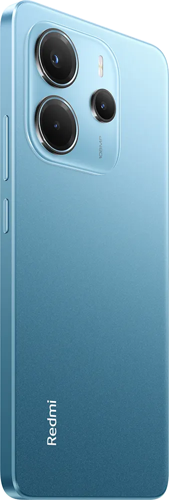 Redmi Note 14 Dual SIM Mobile, 256 GB Memory, 8 GB RAM, 4G LTE, Ocean Blue