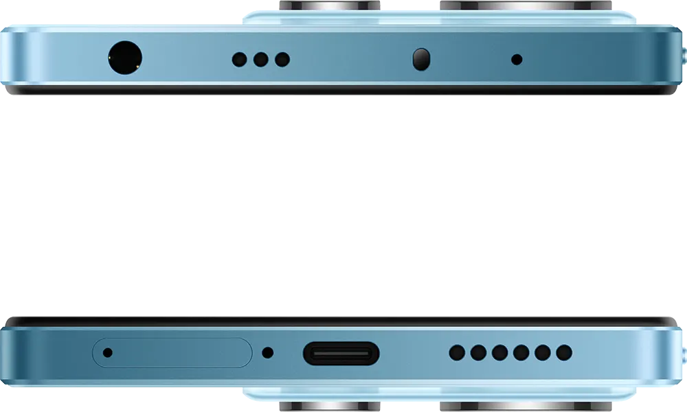 Redmi Note 14 Dual SIM Mobile, 256 GB Memory, 8 GB RAM, 4G LTE, Ocean Blue