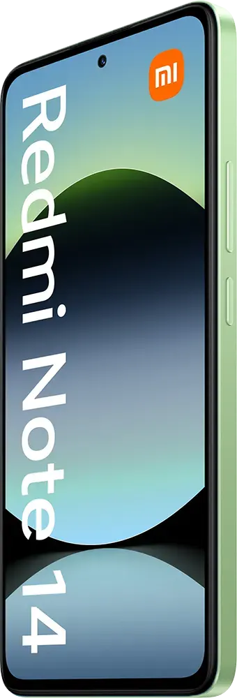 موبايل ريدمي نوت 14 ثنائي الشريحة، ذاكرة 256 جيجابايت، رامات 8 جيجابايت، شبكة الجيل الرابع إل تي إي، أخضر