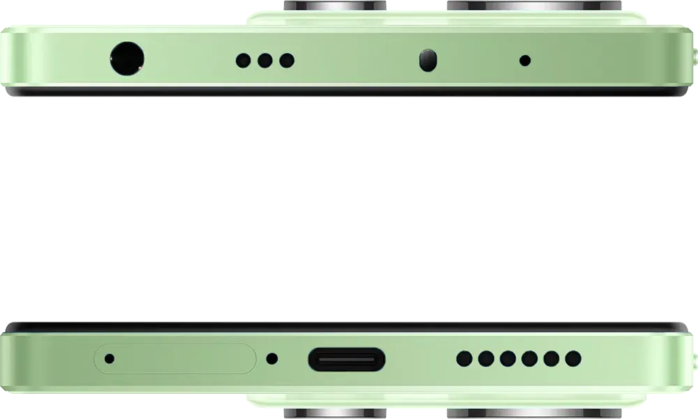 موبايل ريدمي نوت 14 ثنائي الشريحة، ذاكرة 256 جيجابايت، رامات 8 جيجابايت، شبكة الجيل الرابع إل تي إي، أخضر