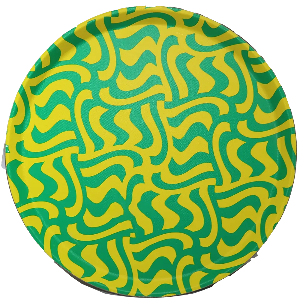 صينية بلاستيك رابر جلد، مقاس 30، اشكال متنوعة، موديل 11-107