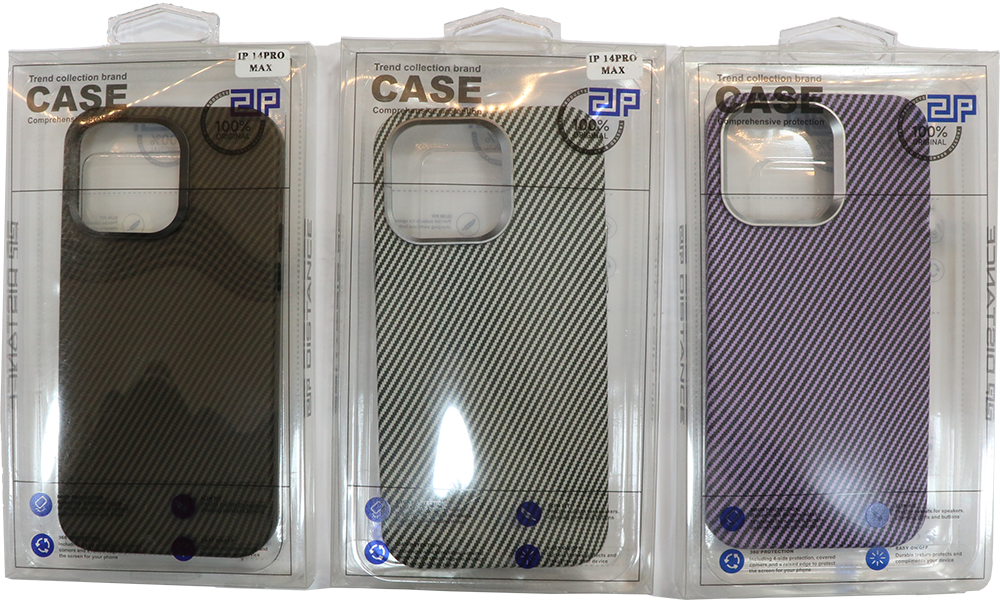 جراب ظهر jeans metal ، لهاتف ايفون 14 برو ماكس ، متعدد الألوان