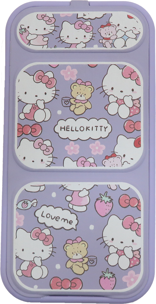 جراب هالو كيتي وش وظهر مغناطيسي، لهاتف ايفون 14 برو ماكس ، ألوان متعددة