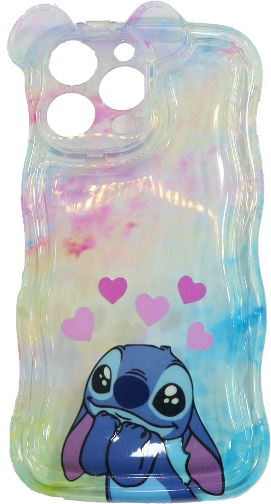 جراب ظهر مموج ، لهاتف ايفون 14 برو ماكس ، أشكال متعددة