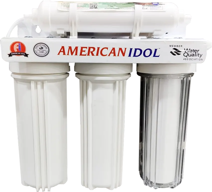 American Idol Water Filter, 5 Stages, White, Model 027203