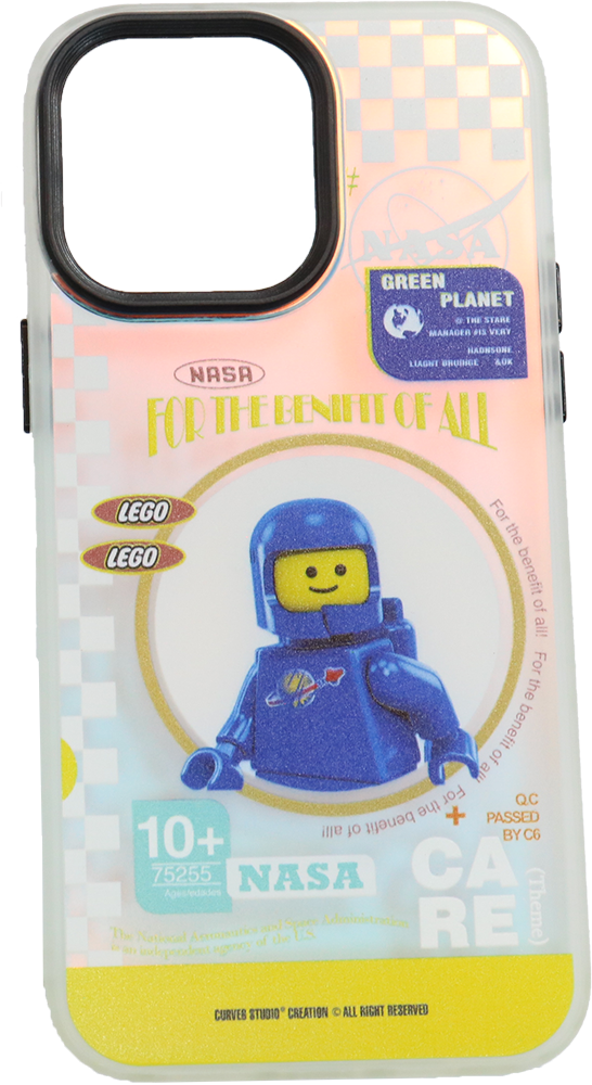 جراب ظهر مطبوع اشكال متعددة ، لهاتف ايفون 14 برو ماكس