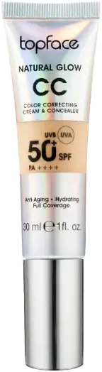 كونسيلر ناتشورال جلو سي سي بعامل حماية من الشمس 50+ من توب فيس، 008