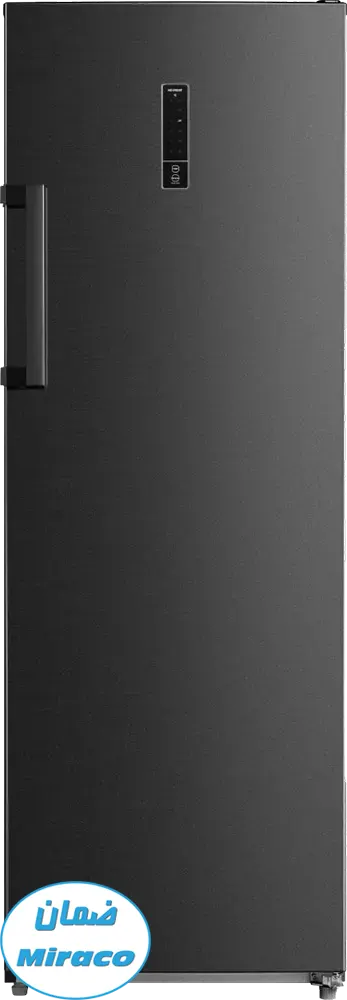 Toshiba No Frost Upright Freezer, 7 Drawers, Digital Display, Morandi Grey, Model GR-RU312WE-DMN (06)