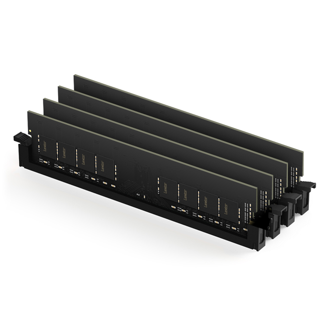 Lexar PC DDR4 RAM, 288 PIN, 32GB, UDIMM, 3200MHZ, Black,LD4AU032G-B3200GSST